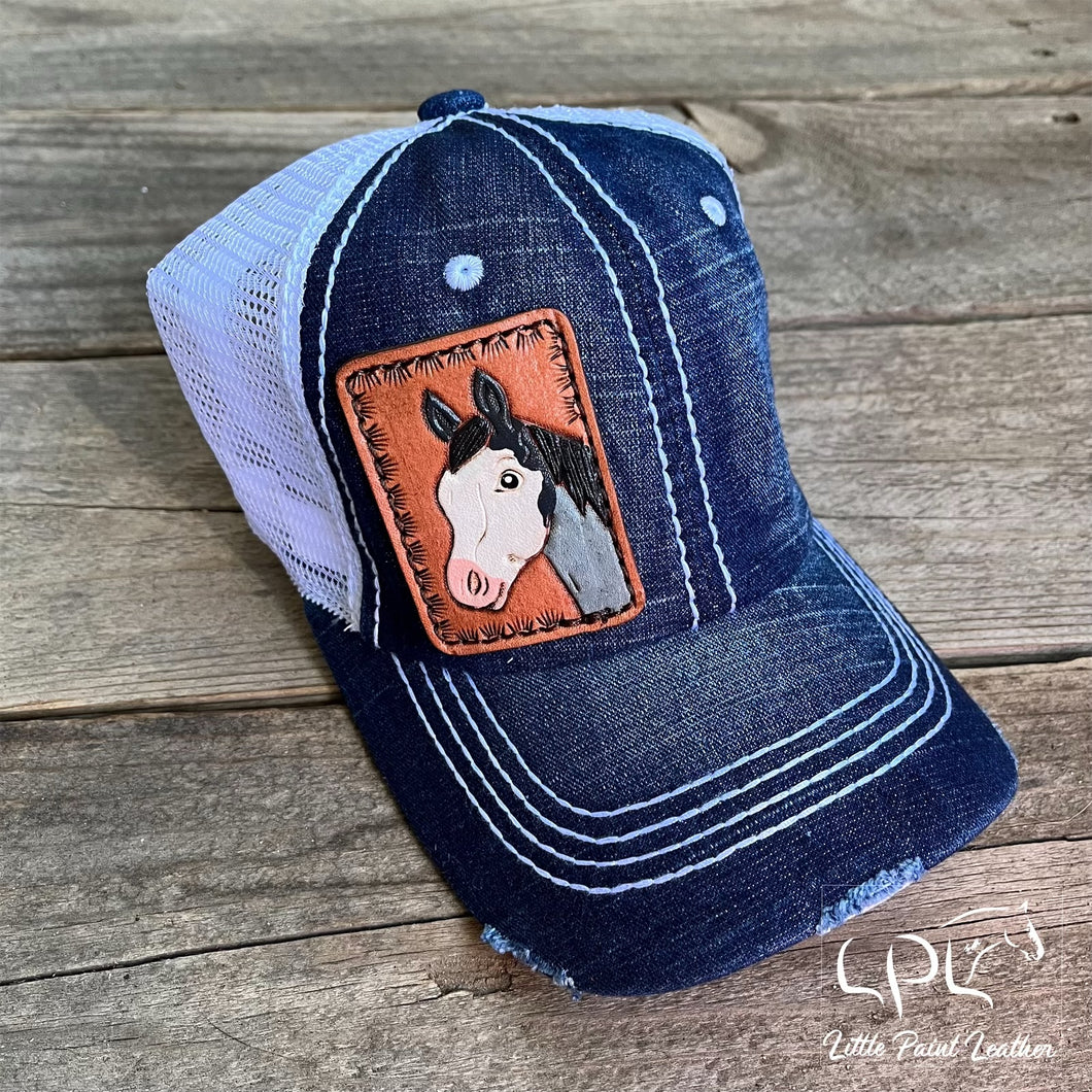 Blue Roan Horse Hat