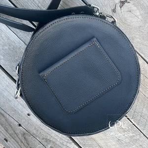 Blue Moon Phase Round Bag