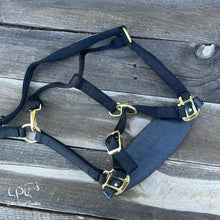 Load image into Gallery viewer, Death Moth Horse Skull Halter
