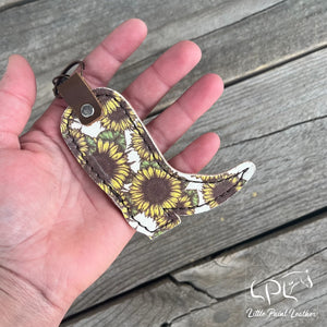 Cowboy Boot Keychain