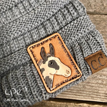 Load image into Gallery viewer, Adult Sized Beanie- Spotted Donkey
