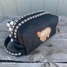 Load image into Gallery viewer, Checkered/Black Colorful Appy Dopp Bag
