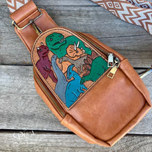Load image into Gallery viewer, Dinosaur Sling/Crossbody Bag
