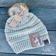 Load image into Gallery viewer, Adult Sized Beanie- Fantasy Unicorn
