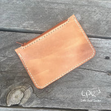Load image into Gallery viewer, Saddle Horse Tooled Coin Pouch Wallet
