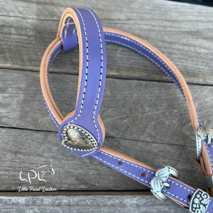Lavender Glitter One Ear Headstall