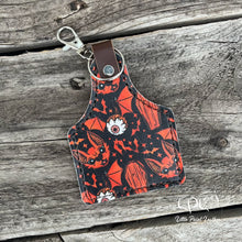 Load image into Gallery viewer, Halloween Cow Tag Keychain
