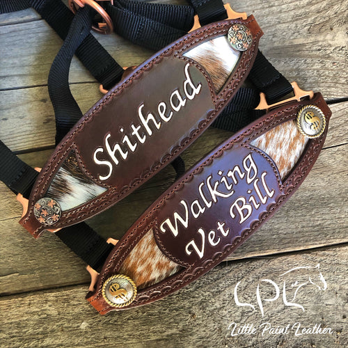 Bronc Halters Little Paint Leather