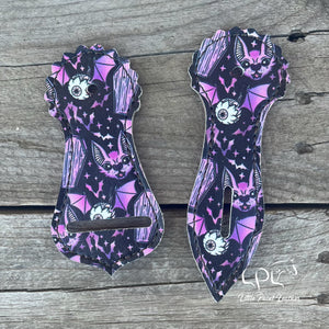 Halloween Print Latigo/Cinch Holders