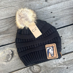Skeleton Horse Beanie