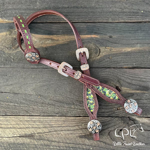 Printed Dinosaur Headstall