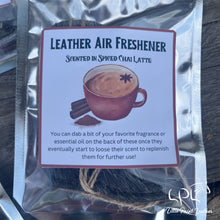 Load image into Gallery viewer, Limited Edition Fall Scented Leather Air Freshener
