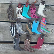 Load image into Gallery viewer, Cowboy Boot Keychain
