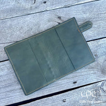 Load image into Gallery viewer, AUCTION Tree Frogs Leather Journal Cover
