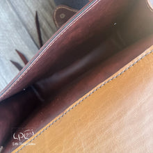 Load image into Gallery viewer, Distressed Turquoise and Sunflower Saddle Bags
