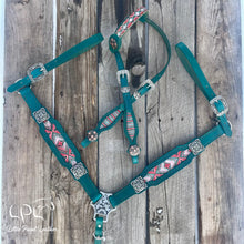 Load image into Gallery viewer, CHANCE TO WIN Teal Embossed Tack Set
