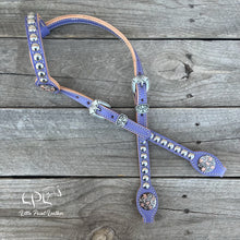 Load image into Gallery viewer, Lavender Simple Style One Ear Headstall

