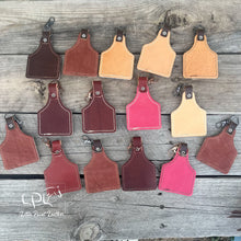 Load image into Gallery viewer, Cow Tag Keychain
