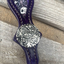 Load image into Gallery viewer, Dark Purple Skeleton Tack Set
