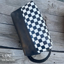 Load image into Gallery viewer, Checkered/Black Colorful Appy Dopp Bag
