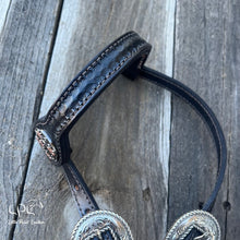 Load image into Gallery viewer, Horse Skull One Ear Headstall
