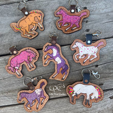 Load image into Gallery viewer, Colorful Horse Keychains
