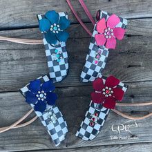 Load image into Gallery viewer, Checkered Hoof Pick Holder
