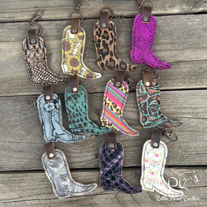 Cowboy Boot Keychain