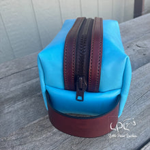 Load image into Gallery viewer, Blue Dopp Bag
