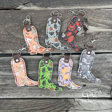 Load image into Gallery viewer, Halloween Cowboy Boot Keychain
