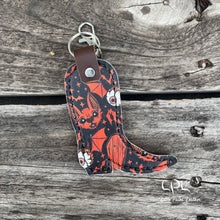 Load image into Gallery viewer, Halloween Cowboy Boot Keychain
