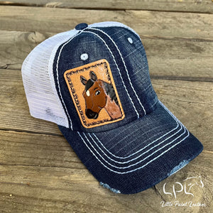 Bay Roan Horse Hat