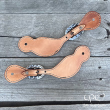 Load image into Gallery viewer, Confetti Appaloosa Spur Straps

