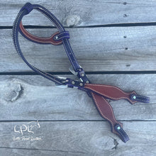 Load image into Gallery viewer, Purple One Ear Headstall
