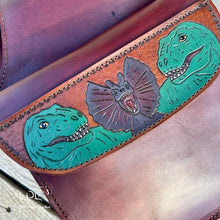 Load image into Gallery viewer, Dinosaur Horn Saddle Bags
