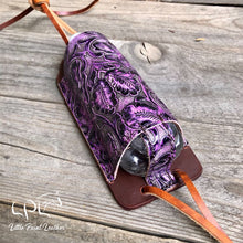 Load image into Gallery viewer, Simple Style Purple Floral Water Bottle Holder

