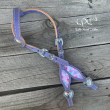 Load image into Gallery viewer, Lavender Glitter One Ear Headstall
