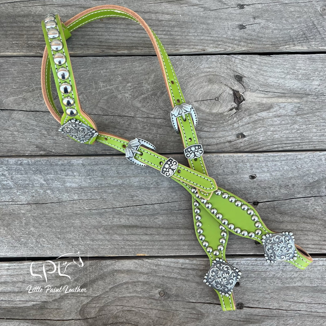 Lime/Apple Green One Ear Headstall