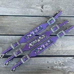 Purple Halloween Wither Strap