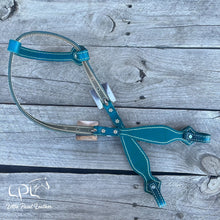 Load image into Gallery viewer, Teal Easter Jelly Beans One Ear Headstall
