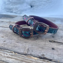 Load image into Gallery viewer, Rio Floral Hide Dog Collars
