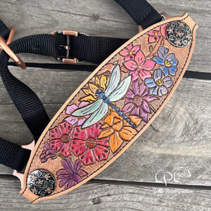 Floral Dragonfly Halter