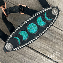 Load image into Gallery viewer, Turquoise Moon Phase Halter
