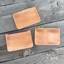 Load image into Gallery viewer, Moth Tooled Coin Pouch Wallet
