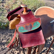 Load image into Gallery viewer, Dinosaur Horn Saddle Bags
