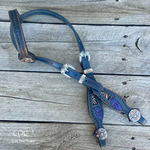 Load image into Gallery viewer, Raven One Ear Headstall
