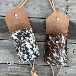 Cowhide Saddle Pouch