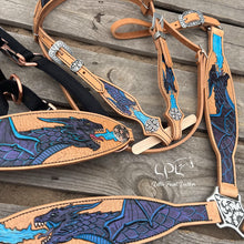 Load image into Gallery viewer, CHANCE TO WIN Black &amp; Blue Dragon Set
