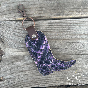 Cowboy Boot Keychain