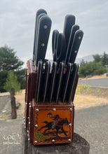 Load image into Gallery viewer, Headless Horseman Knife Block Set
